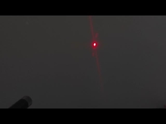 Modulo de diodo láser de punto rojo industrial de 635 nm a 650 nm Modulación de pulso TTL enfoque ajustable