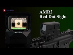 Rifle de grado militar Visión con punto rojo cerrado Alcance táctico Visión de campo amplio Lente acromática