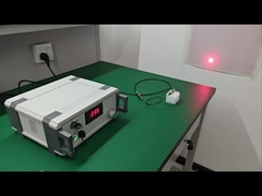 Sistema láser FP de fibra monomodo de 633 nm 20 mW, modulación CW/TTL / modulación analógica con conector SMA905