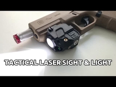 Visión láser táctica y combinaciones de luz láser verde y rojo para pistolas y rifles