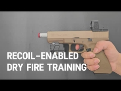 Cartucho láser de entrenamiento de disparo en seco con retroceso para pistolas de aire y airsoft, simulador de tiro láser
