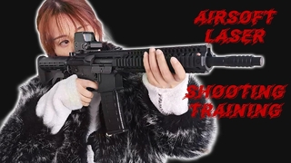 Cartucho láser de bozal de vibración de Rifle Airsoft para simulación de tiro láser de entrenamiento de fuego seco de retroceso