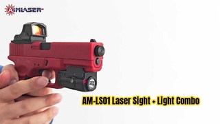 AM-LS01 Combo de mira láser y luz para pistola