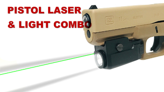 AM-LS01 Combo de mira láser de pistola + luz táctica