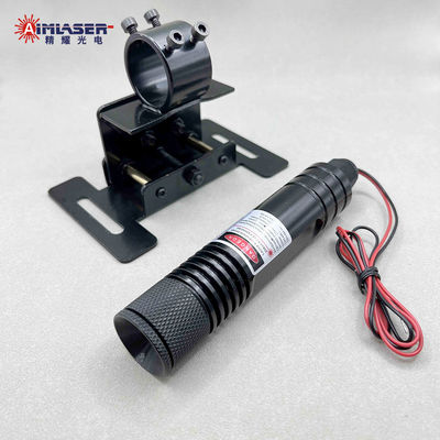 Focusable Green And Red Laser Line Generators 520nm Wavelength 1mW - 200mW