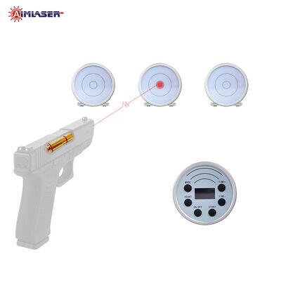 Sistema interactivo de objetivo de entrenamiento de fuego seco multi-láser con controlador para mejorar la velocidad de reacción y la precisión