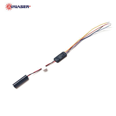 Módulo de diodo láser infrarrojo de 850 nm, doble potencia, 5 mW/50 mW conmutable, Φ6 × 12 mm, tamaño compacto para avistamiento láser y visión nocturna